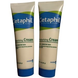 ⏰️Cetaphil Moisturizing Cream, 3oz x2